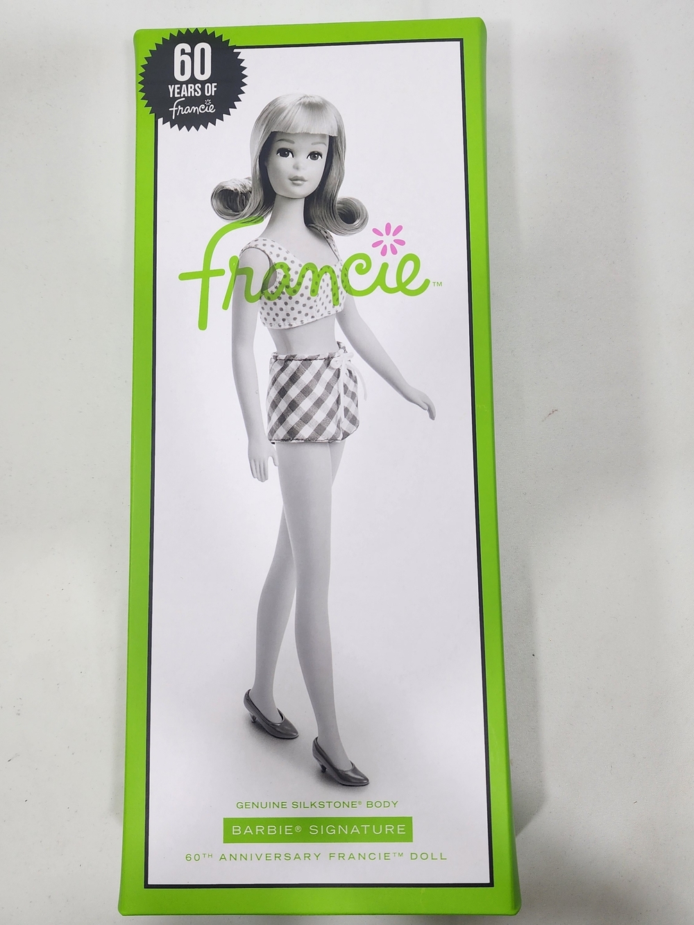 Barbie 60 Years of Francie Blonde Silkstone Doll JJY14 NWT